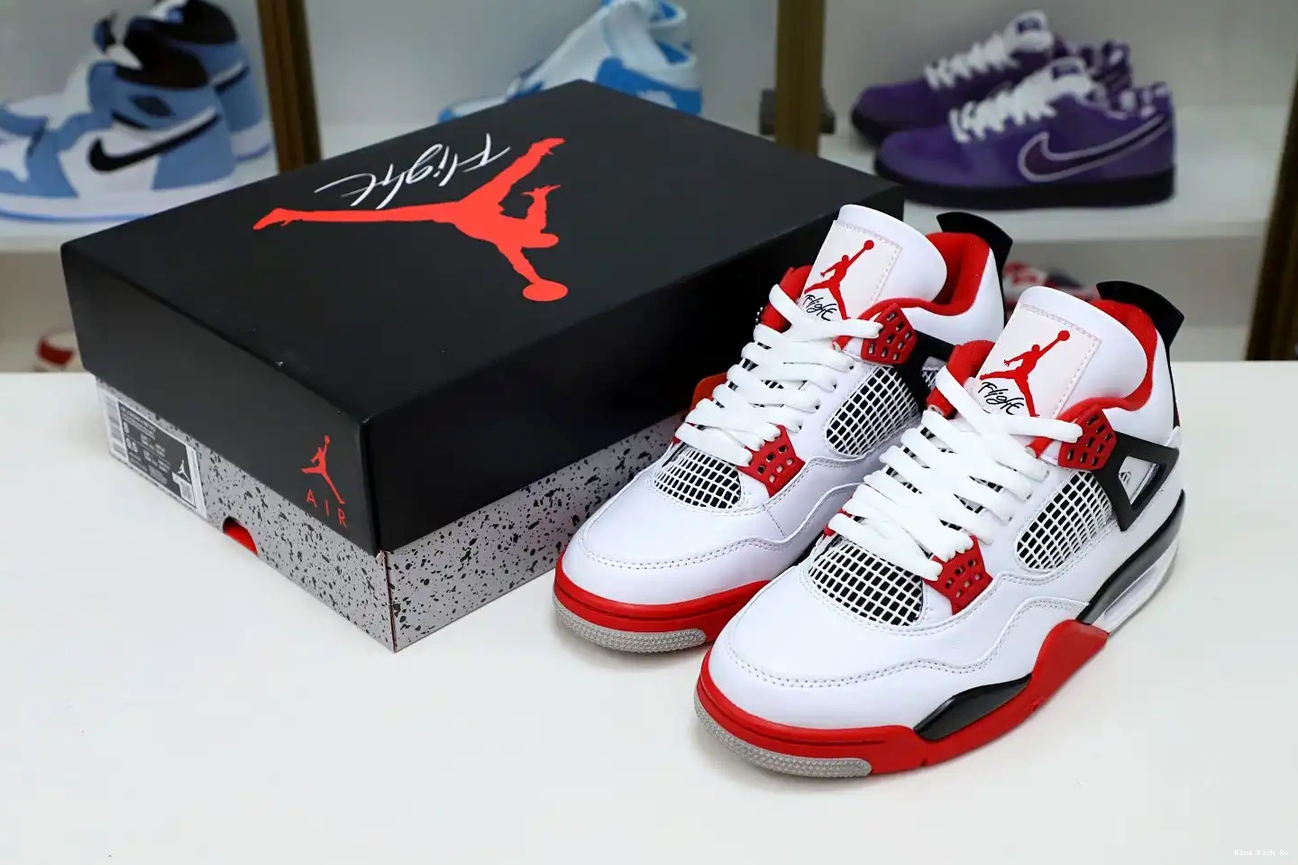 JORDAN 4 RETRO AIR 'FIRE RED' Kimikick 2012 0815